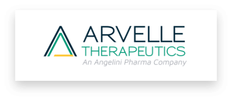 arvelle theraputics logo header